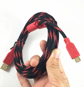 

Gold-plated Fiber 3M 10ft Male to MICRO USB 2.0 Charger Date Cable Cord Charging Lead Data for Xbox one for PS4 Playstation 4