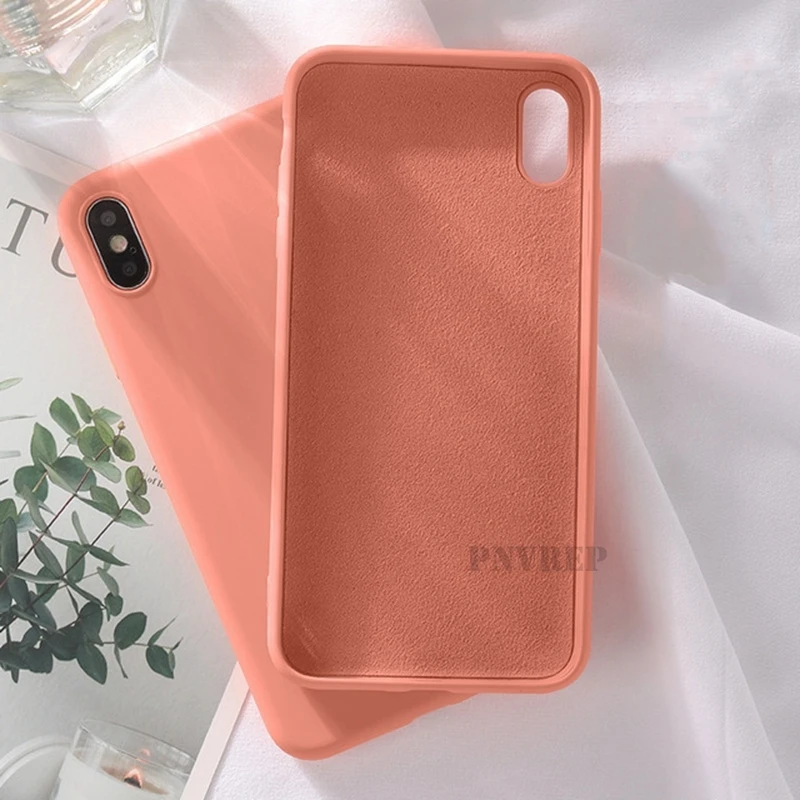 Жидкий силиконовый чехол для детской кожи Huawei P Smart 2019 Plus 2018 Honor 10 20 Lite 10i 8A 8X мягкие