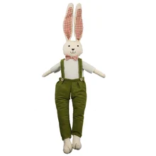 65cm Rabbit Easter Party Decoration Cute Easter Bunny Soft Plush Rabbit Stuffed Animal Toy Rabbit Toy Baby Animal Doll