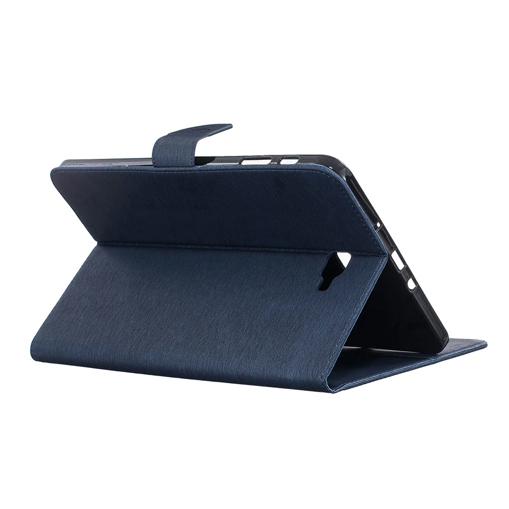 Дешево Чехол для samsung Galaxy Tab A A6 10,1 2016 T585 T580 SM T580 кожаный флип чехол для планшета умный скрытый спящий Пробуждение