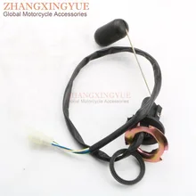 Scooter Fuel Level Sensor Gasoline Tank Sensor Oil Float Fuel Gauge Chinese Motorcycle for GY6 50cc