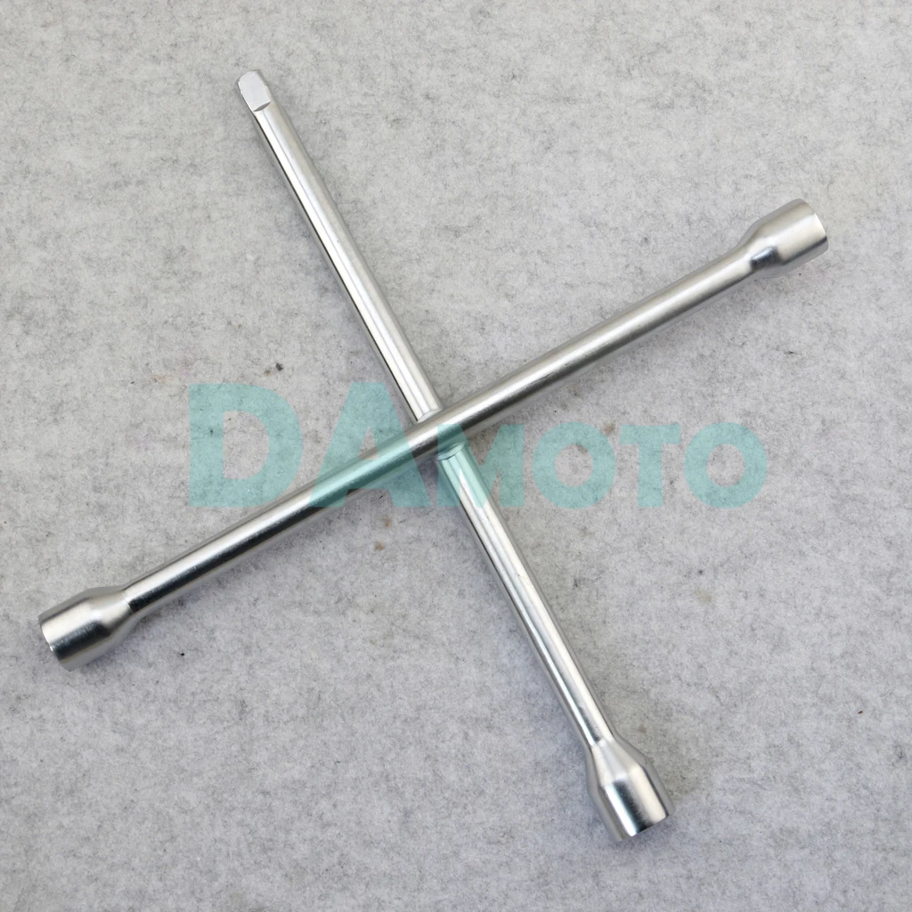 21-23mm Wrench Cross Spanner 55802 Handy Tool 4 Way Wheel Nut Brace 17-19 
