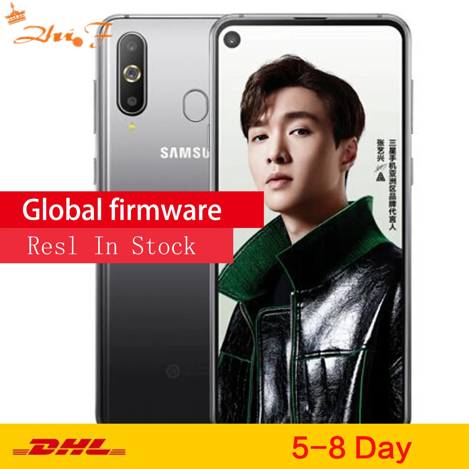  Samsung Galaxy A8s G8870 Smartphone Three Rear Cameras 3400mAh 6GB 128GB Snapdragon 710 Otca core N