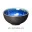NIMITIME простая Скандинавская керамическая чаша креативная черная синяя глазурь керамическая чаша есть чаши для риса и супа миски - Цвет: small  bowl