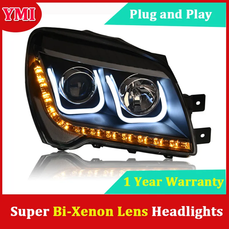 YMI Car For Kia Sportage headlights For 2007 2015 Sportage Headlight