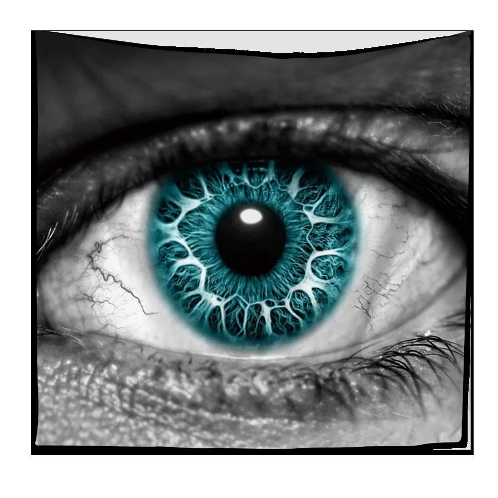 Zeegle Creative Eye Printed Home Decor Wall Hanging Tapestry Large Table Sofa Cover Curtain Picnic Mats Soft Beach Thrown Towel