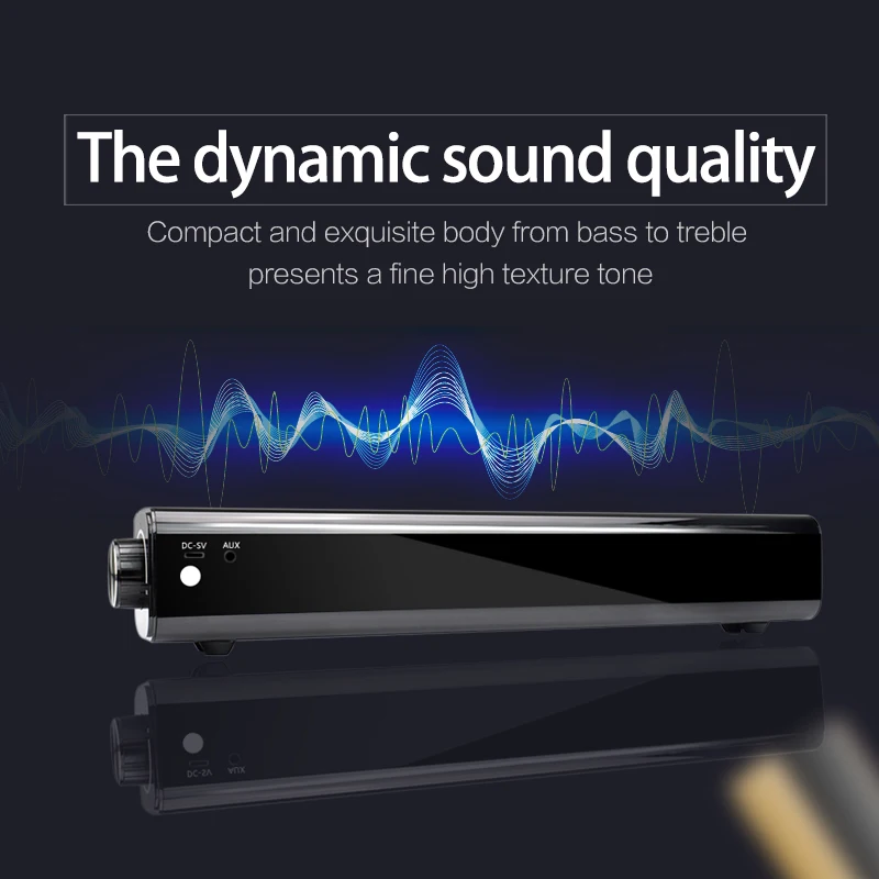 

Portable 20w wireless bluetooth speaker High quality without noise bass surround HI-FI Stereo for office family double speaker