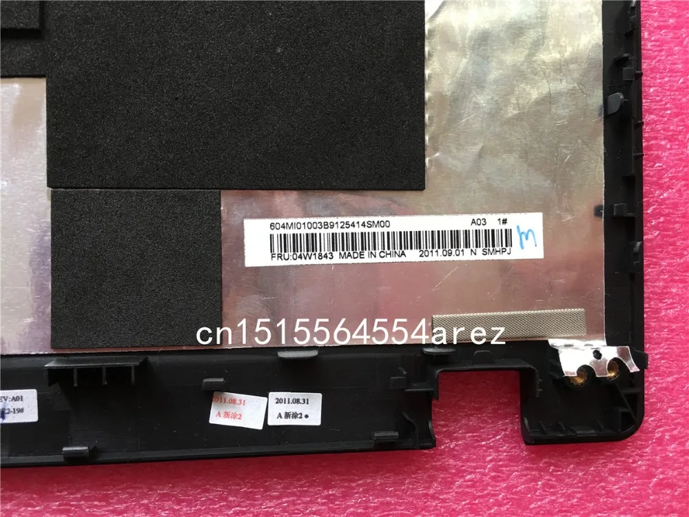 Новая и оригинальная задняя крышка для ноутбука Lenovo ThinkPad E520 E525/задняя ЖК дисплея