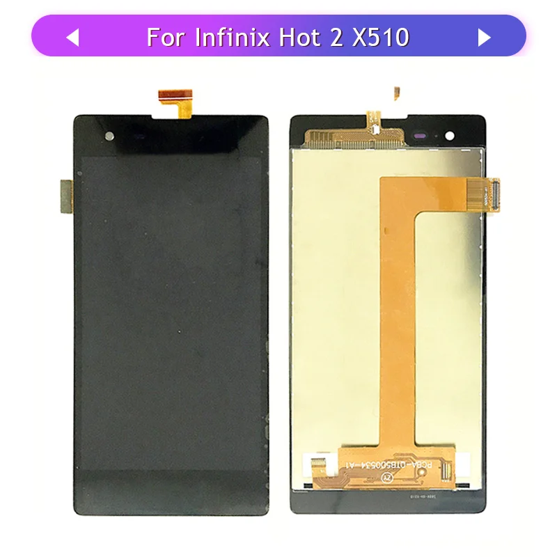 Для Infinix Hot 2 X510 Android One сенсорный экран ЖК-дисплей в сборе стеклянная панель датчик
