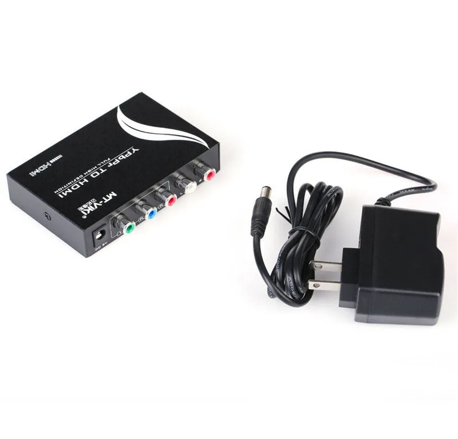 Горячая MT-VIKI HDMI компонент преобразователя в цифровой адаптер FHD 720 p 1080 p Up-scaling MT-Viki SH312