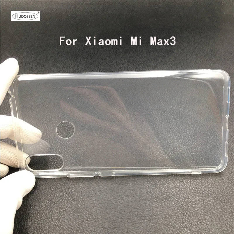 HUDOSSEN для Xiaomi Mi Max3 чехол мягкий прозрачный термопластичный полиуретан