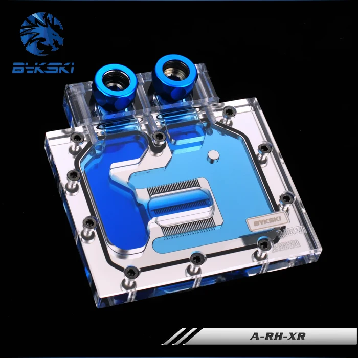 Bykski A RH XR Half Cover VGA Water Cooling Block for AMD Radeon HD
