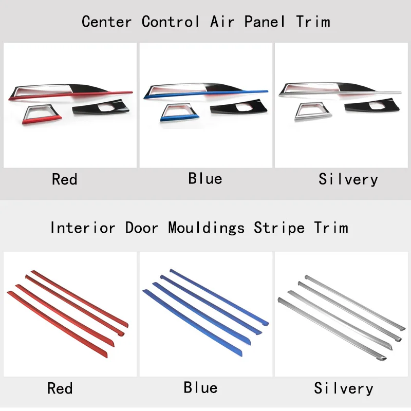4 шт. внутренние дверные молдинги в полоску, внутренняя дверная ручка, декоративный кожух, пригодный для BMW 3, 4 серии и 3 серии GT