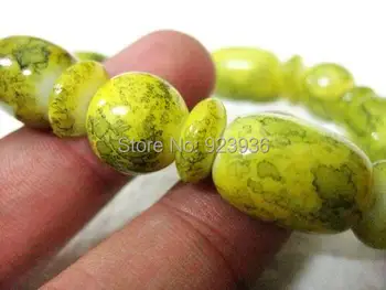 

free shipping 3 PCS bracelet strands fashion natural sexy yellow glass stretch bracelet