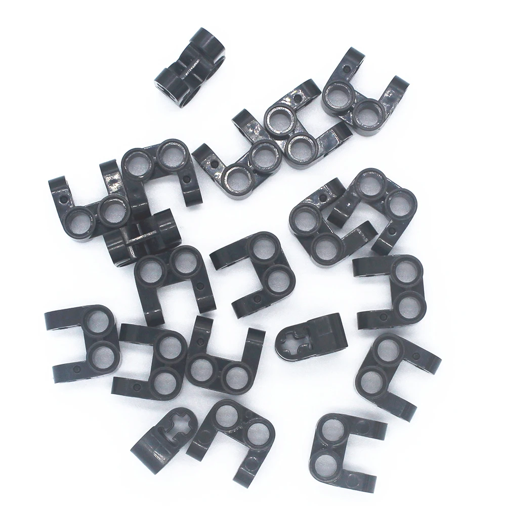 

ETFOM MOC Technic Parts 20pcsTECHNIC CROSS BLOCK/FORK 2X2 compatible with lego for kids boys toy 41678