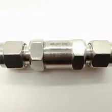 316 обратный клапан из нержавеющей стали Компрессионный фитинг Максимальное давление 40 МПа подходит для 1/" O/D трубки