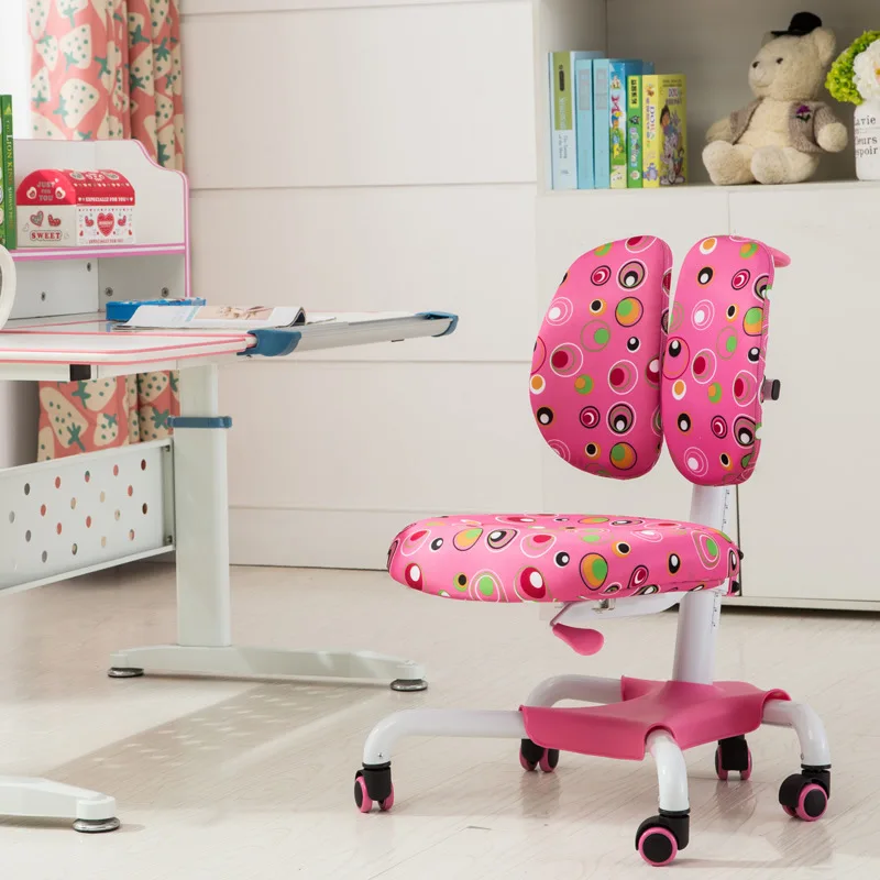 

Child growth learning chair which can correct posture and adjust height