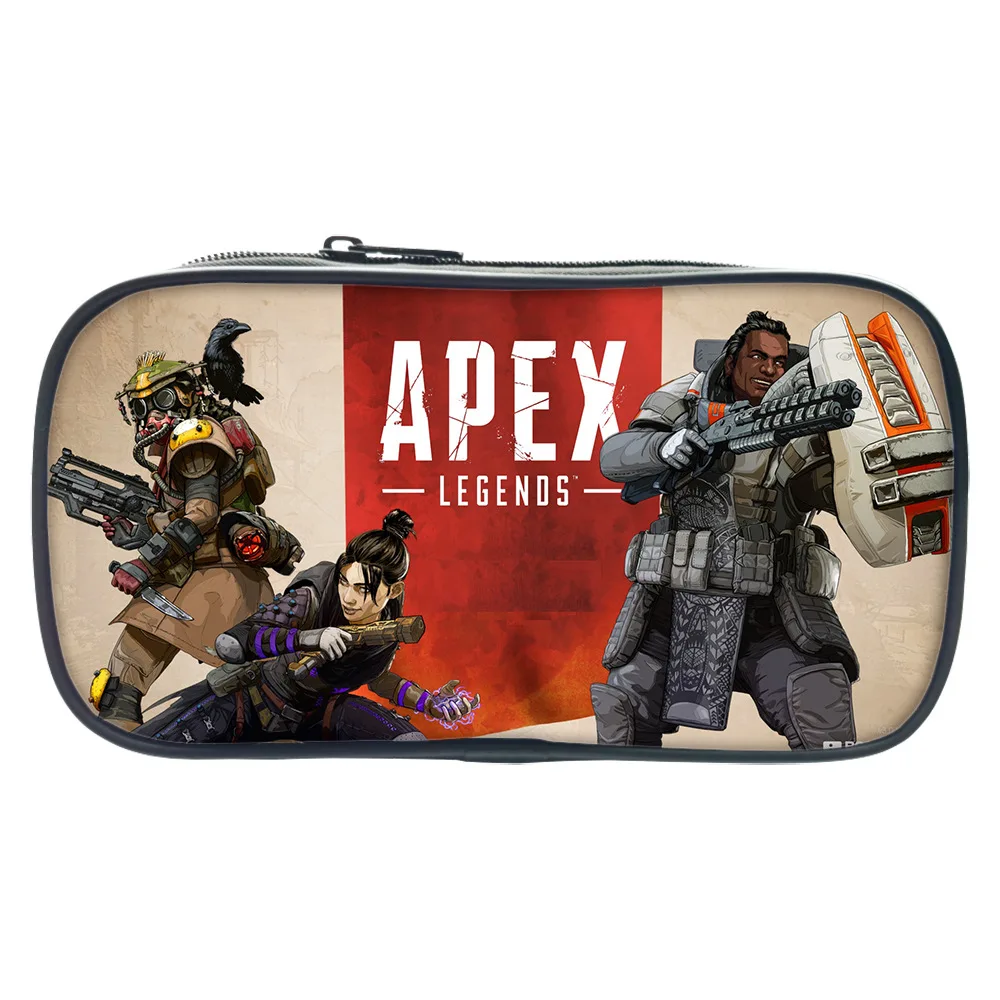 Новинка,, сумка-карандаш Apex Legends, Студенческая учебная коробка, Повседневная сумка для мальчиков и девочек, школьные подарки, сумки Apex Battle Royale - Цвет: 1