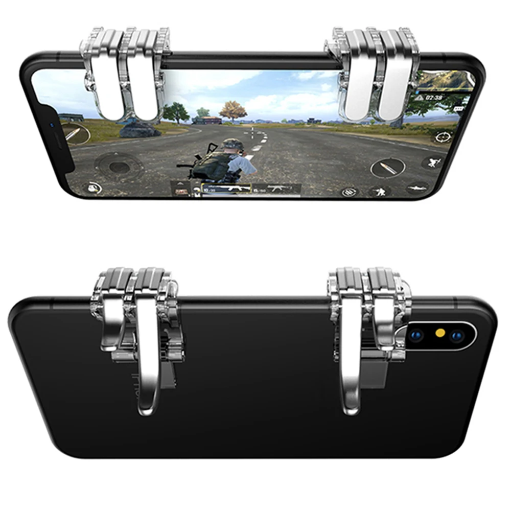 

Game button fire aim smart key mobile phone Joysticks game L1R1 PUBG shooter controller for PUBG