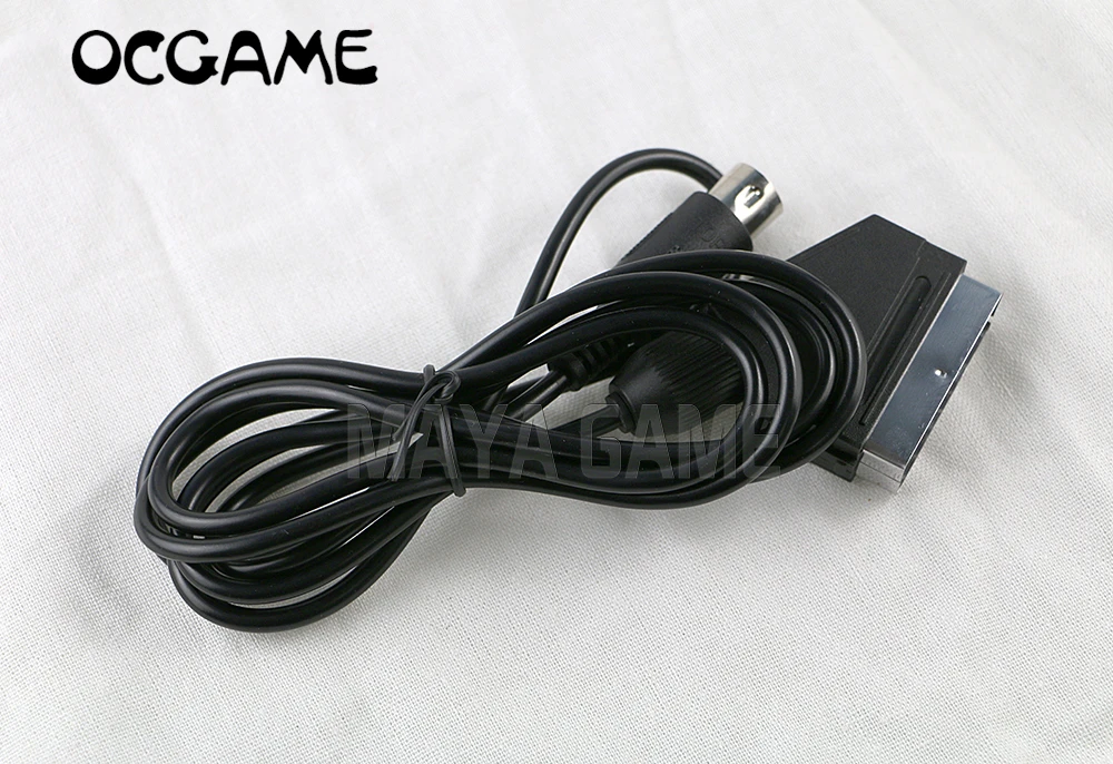 Высококачественный RGB кабель OCGAME Scart AV свинцовый для Sega Genesis 1 NTSC C pin|cable for|cable avcable