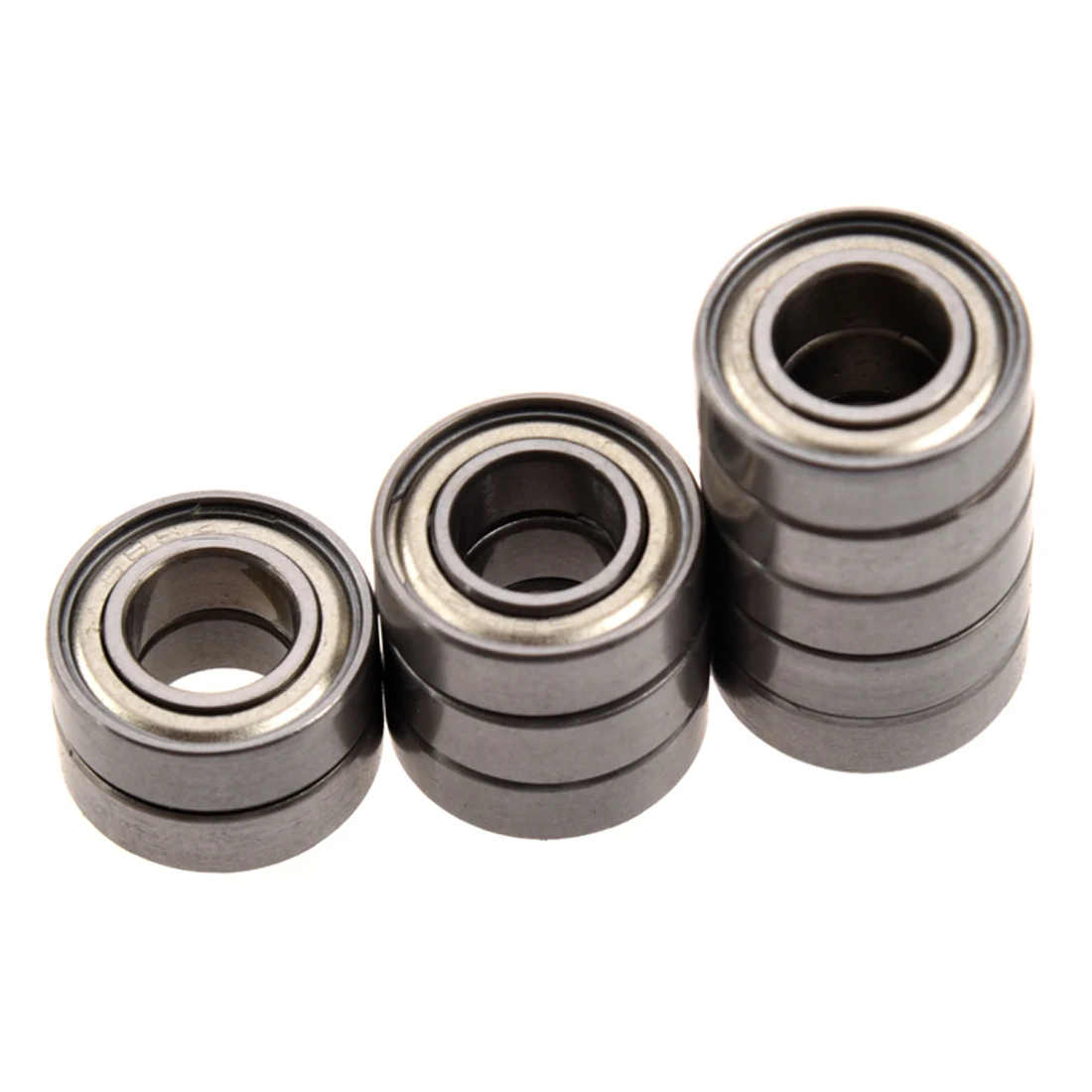 

New 10 Pcs 698Z 8 x 19 x 6mm Single Row Sealed Deep Groove Ball Bearings