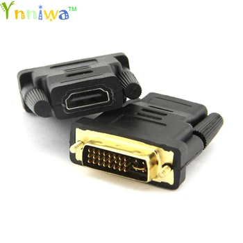 

HOT DVI 24+5 Male to HDMI Female Converter HDMI to DVI adapter Support 1080P for HDTV LCD