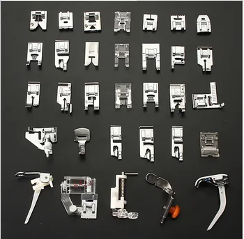 

32PCS Sewing Machine Foot Feet Presser For Brother Janome Yokoyama Juki