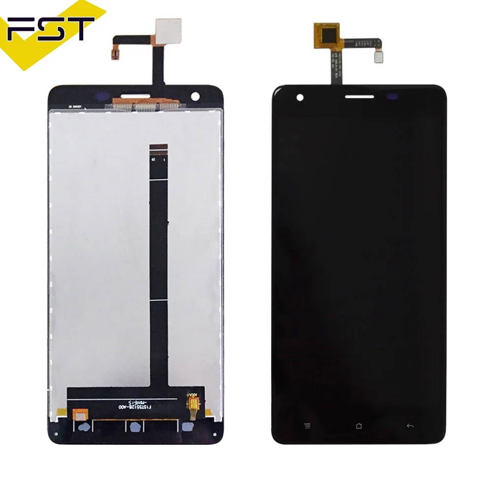 Cena Czarny biały złoty 5.5 dla Oukitel K6000 Pro wyświetlacz LCD i montaż digitizera ekranu dotykowego części zamienne + narzędzia