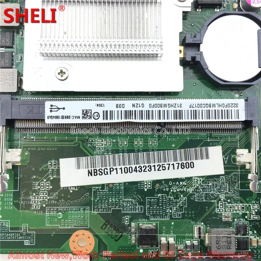 MOUGOL NBSGP11004 NB. SGP11.004 материнская плата для ноутбука acer Aspire One 725 V5 121 DA0ZHGMB6D0 с дочерней
