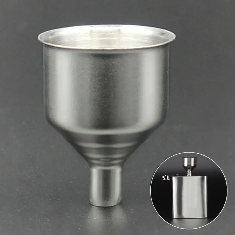 

Stainless Steel Funnel kitchen tool oil funnel for All Hip Flasks Flask
