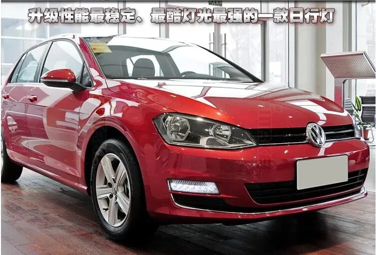 Бесплатная Доставка !!! для VW гольф 7 Фольксвагена Сид DRL дневного света Противотуманные фары !Автомобиль специальный для VW гольф 7 СИД DRL Бесплатная Доставка !!! для VW гольф 7 Фольксвагена Сид DRL дневного света Противотуманные фары !Автомобиль специальный для VW гольф 7 СИД DRL
