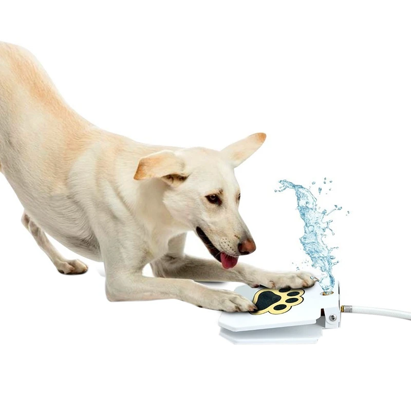 

Outdoor Pet Stepping On The Water Dispenser Pet Sprinkler Dog Water Fountain Pet Water Toys Garden Pet Supplies