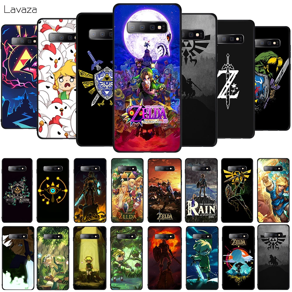 

Lavaza Legend of Zelda Soft Phone Cover for Samsung Galaxy S8 S9 S10 Plus A6 A8 A9 2018 A30 A50 TPU Case
