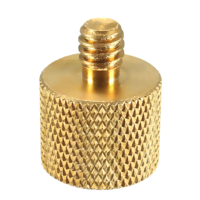 New-3-8-inch-Female-to-1-4-inch-Male-Tripod-Thread-Reducer-Adapter-Brass-Copper (1)