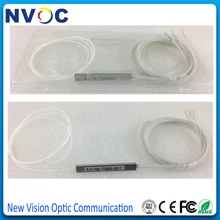 5 шт./лот, 1x8 мини волоконно-оптический разветвитель PLC, 1x8 0,9 мм SM мини стальная трубка 8 портов волокно PLC сплиттер без разъема