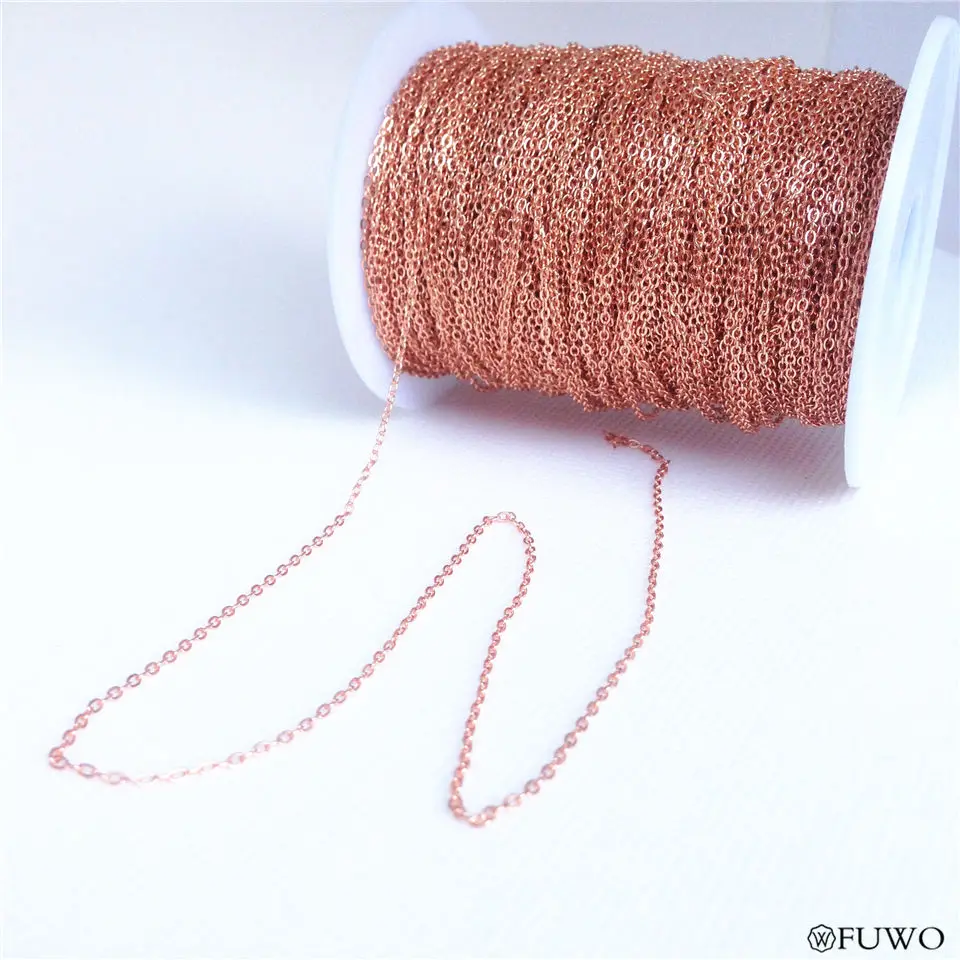 Brass Round O Chain 8