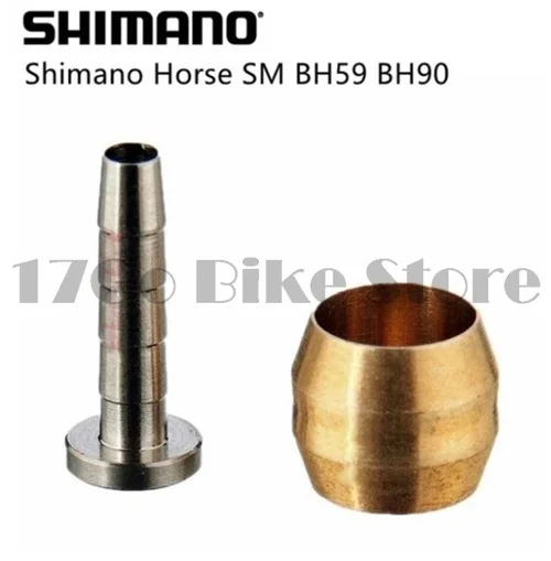 SHIMANO Оригинальные велосипедные гидравлические шланговые вставки для шланга Shimano