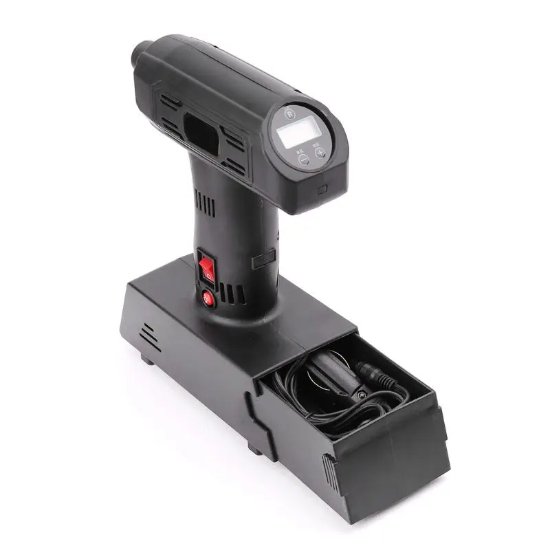 

1 Set Multifunction Metal Tire Inflator Pump With LCD Digital Display Auto Car Electric Air Pumps Super Brightness Lighting