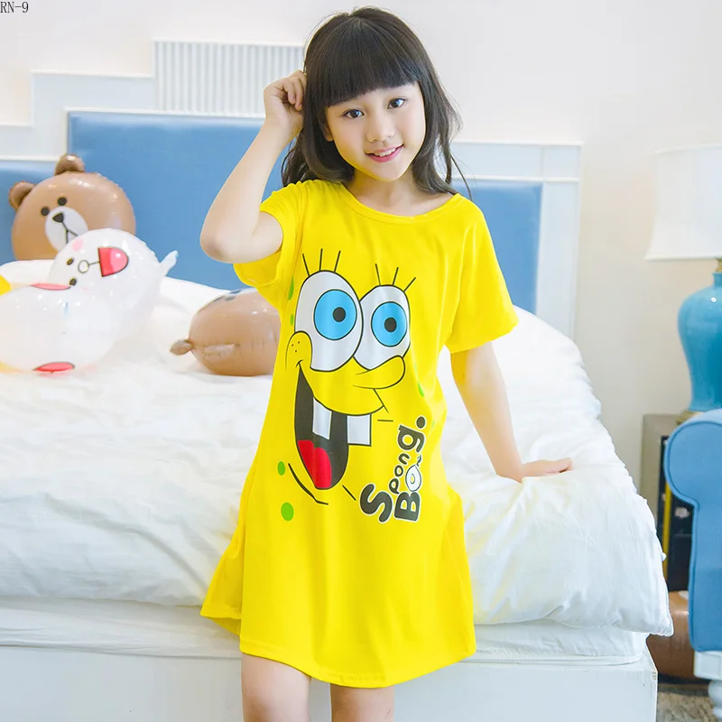 9 years girl night dress