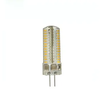 

100X Aliexpress top quality 110V/220V input 3.5W 104PCS 3014SMD G4 LED light bulb replace halogen lamp express free shipping