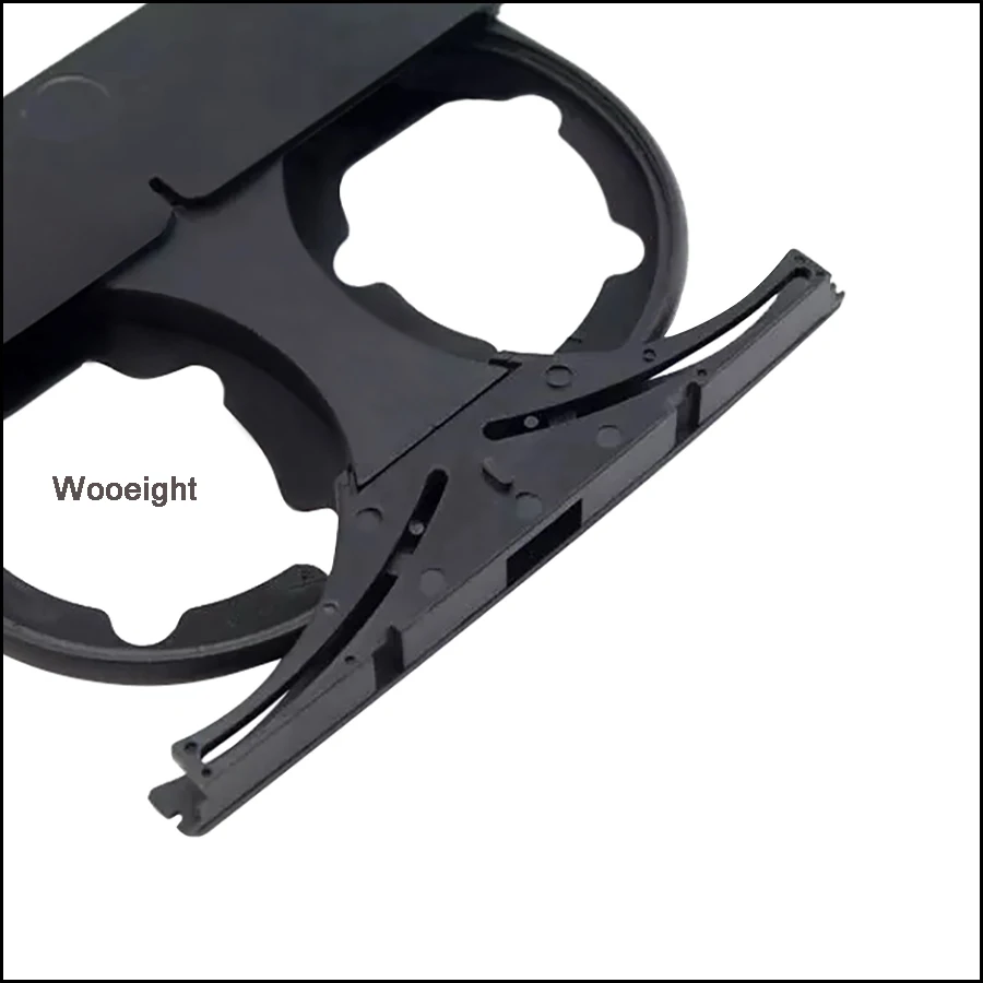 Car Styling 3B0 862 533A Black Folding Water Drink Cup Holder Mounting Frame For VW Volkswagen Passat B5 (6)