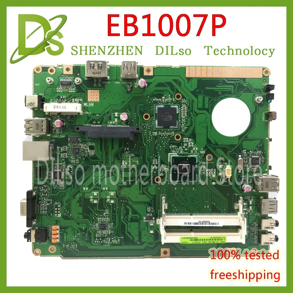 KEFU EB1007P для ASUS EB1007P EB1007 E1007P плата 2 слота Оперативная память материнская плата для ноутбука оригинальный Тесты работы 100%