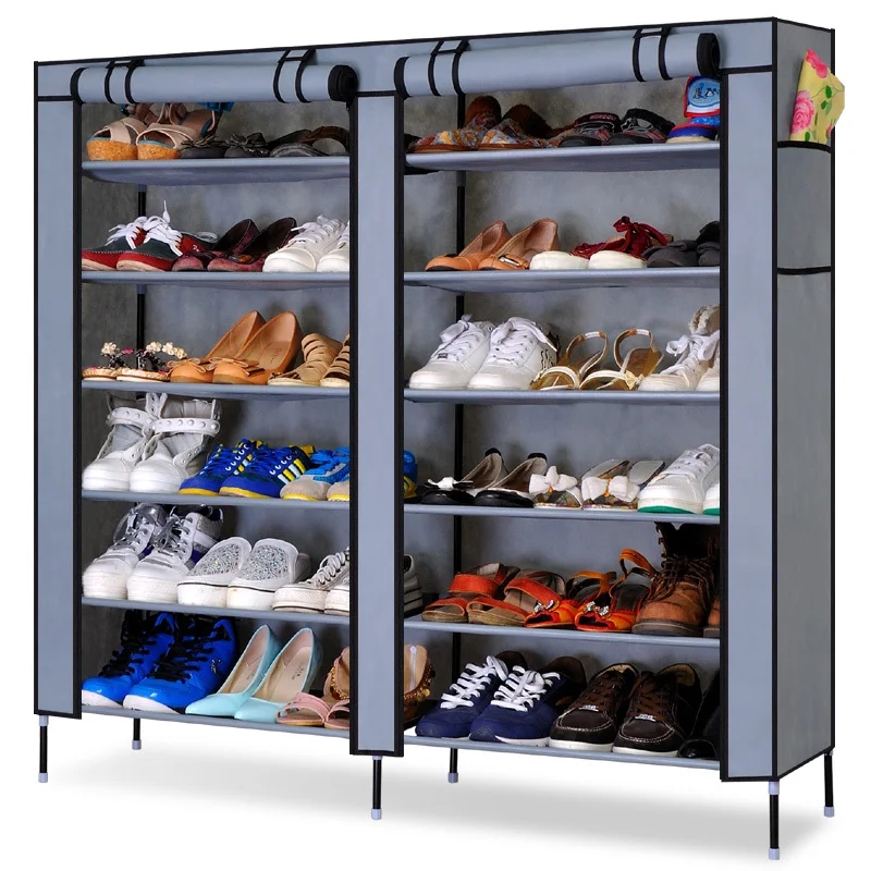 DIY Simple Cloth Shoe Racks Multiple Layer Water Proof Furniture Shoe