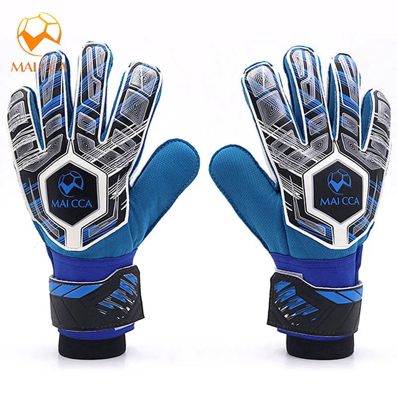 Finger Protection Football Goalkeeper Gloves Kids Professional Football Gloves Thicken Latex Soccer Goal Keeper Goalie