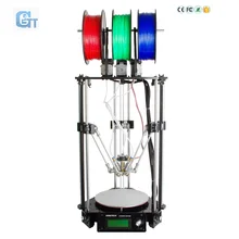 Корабль Из ДЕ Geeetech 3d-принтер Дельта Росток 301 Diamond 3-in-1-out Экструдер Обновляются GTM32 Pro Материнская Плата