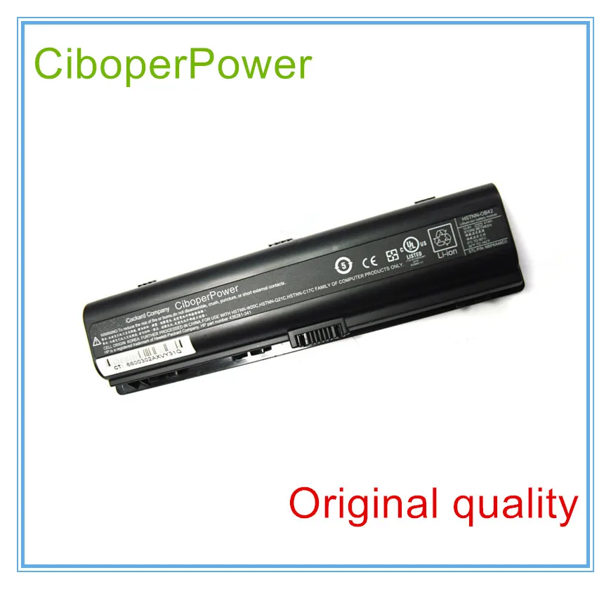 

Original New Laptop Battery for dv2000 dv6000 dv6400 dv6700 dv6900 G6000 G7000 HSTNN-IB42 HSTNN-LB42 47WH