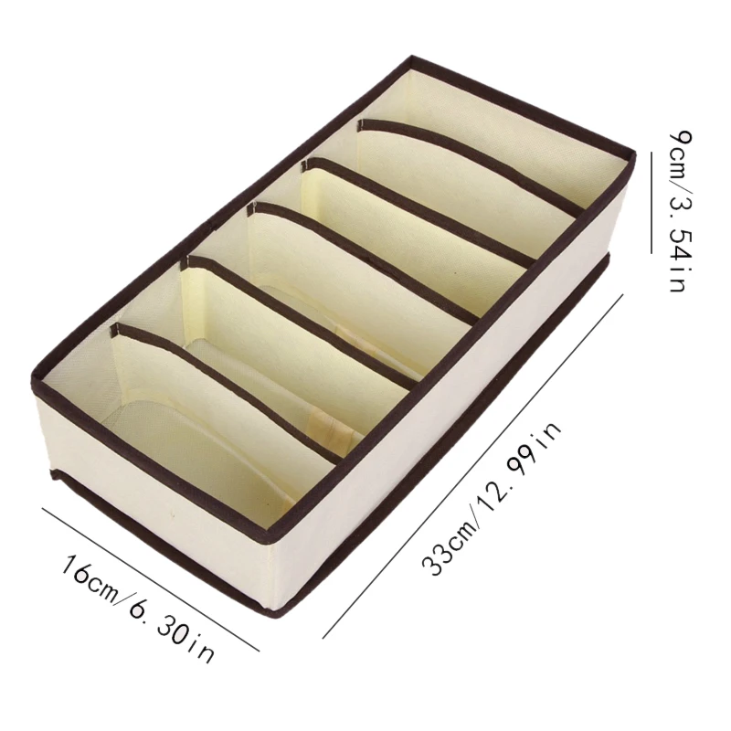 Органайзер для бюстгальтера, нижнего белья, домашняя складная коробка для хранения, нетканый шкаф, ящик для шкафа, носки, ящик для шкафа, органайзер для шарфов