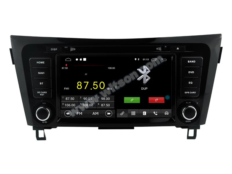 WITSON Android 10 2 Гб ОЗУ 16 флэш автомобильный DVD плеер для NISSAN QASHQAI 2014 2017 поддержка