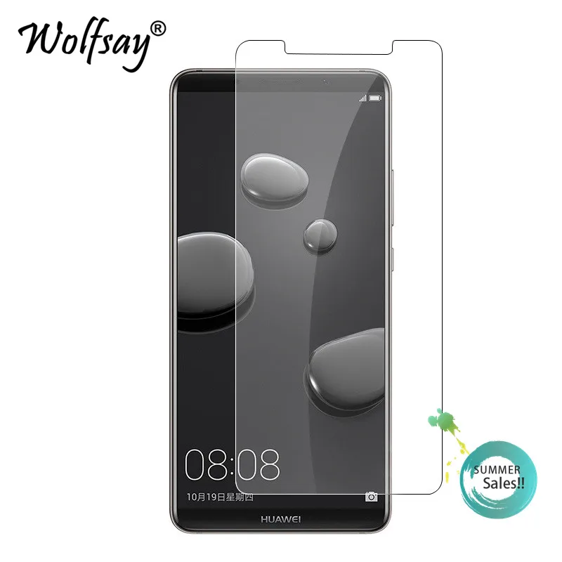 

2pcs Screen Protector Glass Huawei Mate 10 Pro Tempered Glass Huawei Mate 10 Pro Glass Mate 10 Pro Phone Protective Film Wolfsay