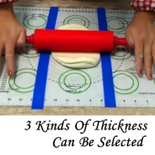 1 компл. силиконовые прокатки Силиконовые измерительные тесто полоски/совершенство полоски Кухня выпечки Кондитерские инструменты прокатки полосы